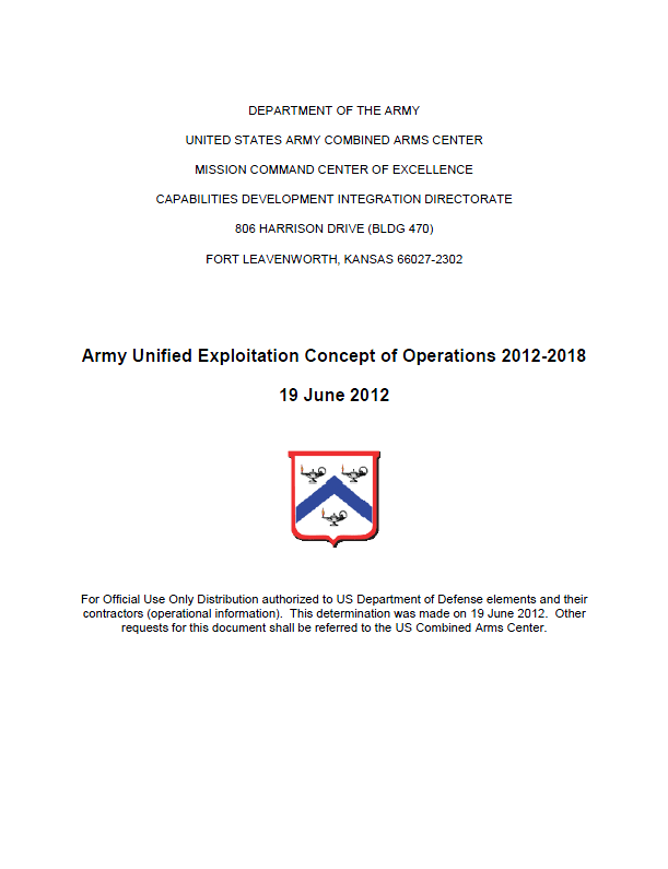 USArmy-UnifiedExploitation