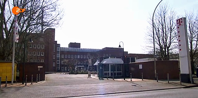 The switching center of Deutsche Telekom in Frankfurt-Nied